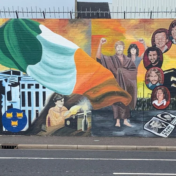 Belfast political murals